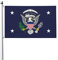 Drapeau du président des États-Unis (1916 à 1945) Drapeau double face pour décoration de cour extérieure Drapeau de bienvenue