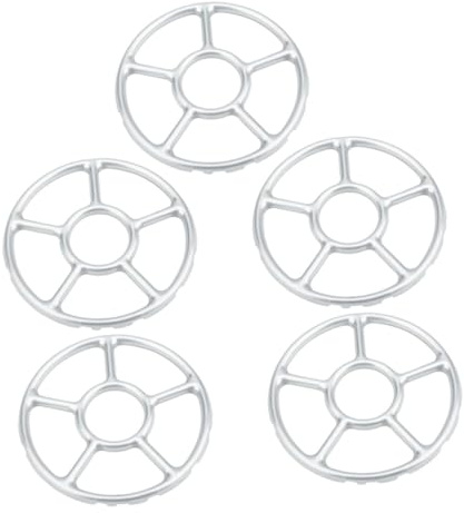 TOPBATHY 5stücke Untersetzer Für Gasherde Wok-ständer Topfhalter Aus Verzinktem Stahlblech Rutschfester Wok-ring Metallgestell Für Töpfe Und Pfannen Stabile Herdgestellung Für Täglichen Geb