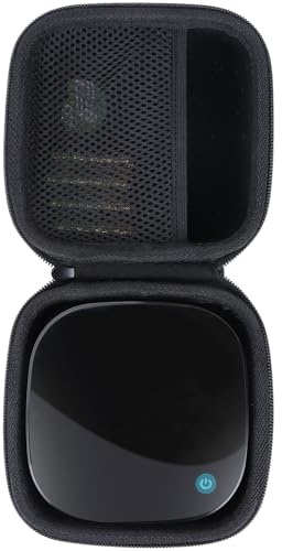 Lebakort Hart Schutz Hülle Etui Tasche für DYMO LetraTag 200B-Beschriftungsgerät (Schwarz)