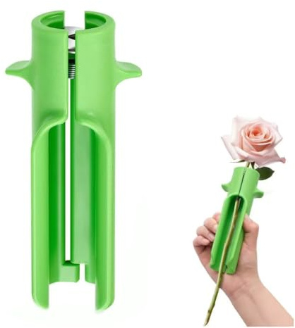 Outil d'Extraction d'Épines de Plantes pour Adultes, Lot de Roses avec Cutter, Outil de Retrait d'Épines Efficace pour Roses & Fleurs, Accessoire de Jardinage pour Fleuristes