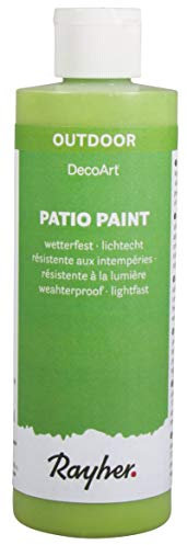 Rayher Patio Paint Peinture extérieur & intérieur 236 ml, vert herbe, 38611422