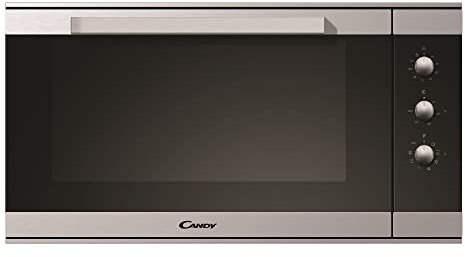 Candy FNP319/1X/E - Forno Multifunzione Elettrico Ventilato da 90 cm, 89Lt, Classe A, Inox