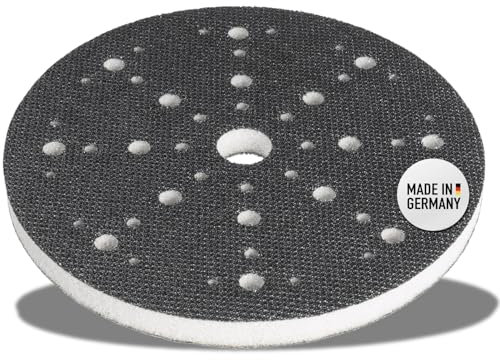 Softauflage 150mm 49-Loch (FESTOOL) aus Schaum (weich), Interface-Pad soft, Buffer Pad für Schleifteller/Polierteller und Klett-Schleifpapier - DFS