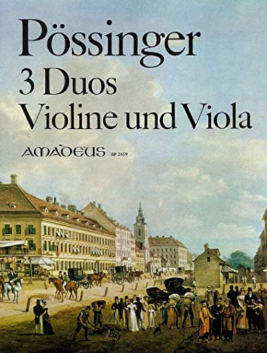 POSSINGER F.A. - Duos (3) Op.4 para Violin y Viola (Morgan)