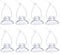 NA Aquarium Suction Cup Clips Suckers Cup Hooks Fish Tank Suction Hooks for Fish Tanks Pump Tubing Clear Holders Clamps 8 Pcs