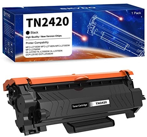 TN2420 TN-2420 TN2410 TN-2410 Kompatible für Toner Brother MFC L2710DW MFC-L2710DW HL-L2350DW MFC-L2710DN HL-L2310D DCP-L2530DW MFC-L2750DW DCP-L2510D (Schwarz)
