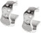 Ernstes Design Evia Ohrringe Creolen E586 Edelstahl Zirkonia Halbcreolen