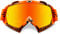 NENKI Occhiali Moto, Occhiali da Motocross, Occhiali da Sci Uomo Donna, Maschera Cross con Morbida Schiuma e Cinghia Regolabile per Attività All'Aperto,Motociclismo,Sci