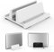 3 in 1 Vertical Laptop Stand - Klearlook Adjustable ABS Notebook Dock,Space-saving Stable Desktop Laptop Holder Compatible MacBook/Surface/Galaxy/HP/Dell/ChromeBook,Up to 17.3 inch Laptop/Tablet-White