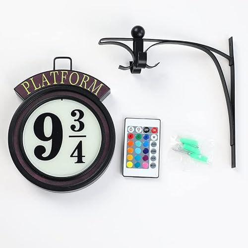 Hanging 9 3/4 Night Light Hanging Room Decor Wall Lamp Sign Decoration Wall Lights, Gift for Fan