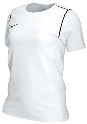 Nike Damen Dri-fit Park20 T-Shirt, White/Black/Black, L EU