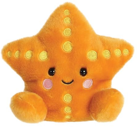 Aurora, 33729, Palm Pals Treasure Starfish 5In, Soft Toy, Orange