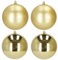 SPRINGOS Weihnachtsbaumkugeln Kunststoffkugeln Durchmesser 12 cm 4 Stück Christbaumkugeln Weihnachtsbaumschmuck