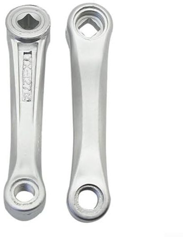 SPORTARC 1 Paar Fahrrad-Kurbelarm, Fahrrad-Kurbelbein, Elektro-Fahrrad-Metall-Kurbelarme, Ersatzteil linke und rechte Kurbel, 127 mm, C31S0WT0J3M6KU3O20SD8PH46JA41