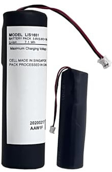 HIGHAKKU Ersatzakku LIS1651 1960mAh kompatibel mit P-laystation Move Motion Controller Micro USB PS4 Move