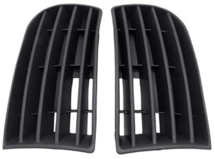 CNMVCJSAR Rejilla Delantera para Golf 5 MK5 2005 2006 2007 2008 2009 Rejilla De Luz Antiniebla del Parachoques Delantero del Coche Sin Orificios Cubierta De Luz Antiniebla Rejilla de luz antiniebla