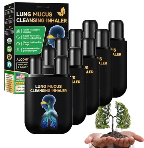Furzero Lungenschleim-Reinigungsinhalator, Furzero Kräuter-Lungenreinigungsinhalator, Furzero Lungenreinigungsinhalator, Lungengesundheitsinhalator, Kräuter-Lungenreinigungsinhalator, 20 ml (5PC)