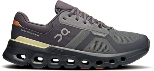 On Herren Cloudrunner 2 Laufschuh, Rock/Tangerine, 47.5 EU