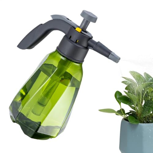 Drucksprüher für den Garten, 1,5 l Druckpumpe mit verstellbarer Düse, manueller Sprühkopf für Bewässerung, Vernebler für Pflanzen und im , Sprühflasche für Zuhause und