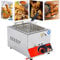 Heihe Friteuse à gaz Commerciale, friteuse à gaz de comptoir GPL, Acier Inoxydable, friteuse Double Grande capacité 11L, avec paniers Amovibles, Puissance de feu réglable, Nettoyage Facile