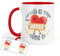 Kembilove Taza “La Vida es Mejor con Jefes como Tú” | Regalo Bonito y Divertido para Jefes Queridos | Cerámica 330ml con Diseño Tierno | Apta para Microondas y Lavavajillas
