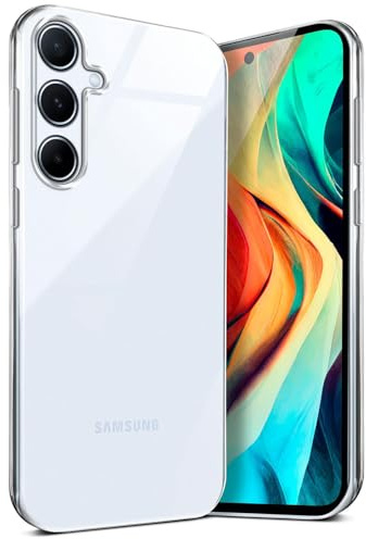 moex für Samsung Galaxy A56 5G Hülle Durchsichtig, Silikon Handyhülle Transparent, Clear Case Ultra Slim, Backcover Schutzhülle Dünn, Silikonhülle Minimalistisch, Aero Case, Klar