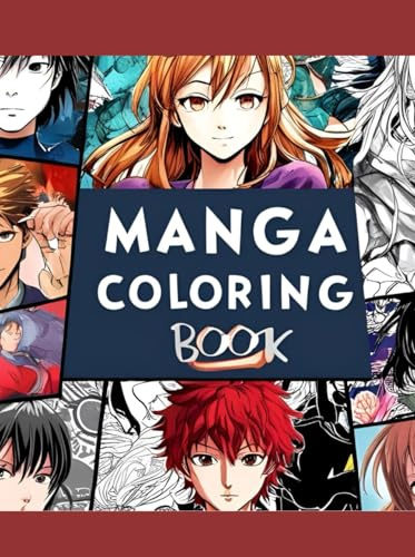 Manga Coloring Book