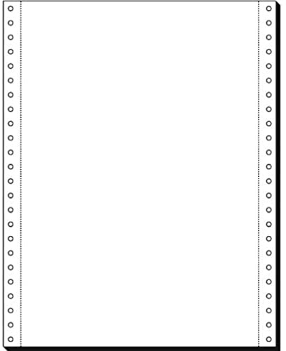 SIGEL Endlospapier 12 Zoll x 240 mm A4 hoch 80 g 2000 Blatt | 12238, 1fach, Längsperforation, Microperforation, Druckerpapier