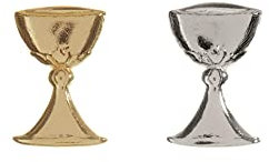 Wiedemann Verzierornament Kelch, Wachs, Gold, 4 x 2 cm