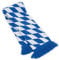 Schal Strickschal Bayern blau / weiss Länge: ca. 140 cm
