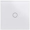 Retrotouch Stunning Innovative Designer Range 1-Gang 1-Way Touch Light Switch, White Glass