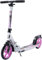 STAR SCOOTER Aluminium Kickscooter Roller Kinderroller Tretroller für Jungen und Mädchen ab 6 - 7 Jahre ★ Big 205mm Wheel Scooter Premium Cruiser für Kinder und Erwachsene ★ Weiß & Lila