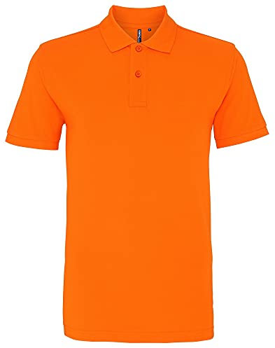 Asquith & Fox Men's Polo Shirt, Orange (Orange 000), Medium (Size:Medium)