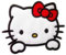 Cute Classic hello kitty cat Embroidered Iron On / Sew On Patch