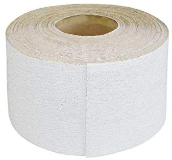 MioTools Shark Schleifpapierrolle, 115 mm x 50 m, f. Handschleifer, Normalkorund (1 Stk.) K400