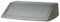 ADDIS 504895 Fliptop Bin Lid, 54 L, Metallic Grey
