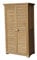 Gardiun Caseta Armario de Madera para Jardín Emmy 87x46,5x160 cm con Puertas Abatibles, Techo Impermeable, Cubierta Asfáltica y Suelo