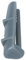 LUTH Premium Profi Parts Laufschienenanschlag hinten kompatibel mit Beko 1880580400 Whirlpool 481246279981 für Geschirrspüler