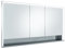 KEUCO Royal Lumos LED Spiegelschrank mit 2 Türen und offenem Fach, 140 cm, Made in Germany, Einbau, Aluminium-Korpus, Seiten verspiegelt, Beleuchtung dimmbar, Lichtfarbe einstellbar
