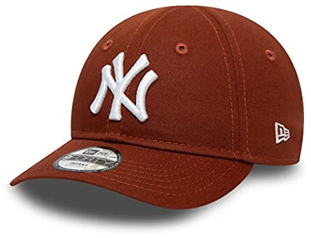 New Era New York Yankees League Essential Brown 9Forty Adjustable Infant Cap - Infant