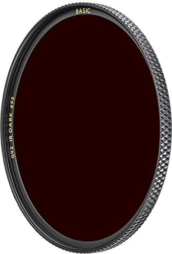 B+W Infrarotfilter dunkelrot 092 Basic 67mm