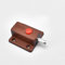 EYCFSJ Barrel Bolt Latch 2Pcs Furniture Hardware Plastic Button Insert Cabinet Door Surface Mounted Spring Bolt Plastic Bolt Abs Brown Without Cover