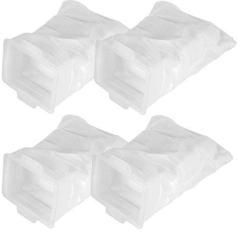 Lot de 4 sacs à poussière en non-tissé pour aspirateur Makita DCL182 CL102/104/106/107