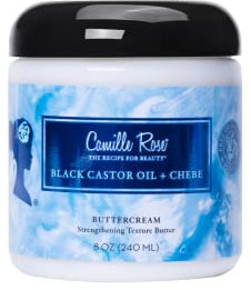 black castor oil chebe strengthening texture butter 240ml, Camille Rose