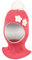 Smarilla Mädchen Wintermütze Schalmütze Schlauchmütze Strickmütze, Farbe: Melone-Creme
