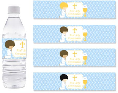 pegatinas personalizadas comunion niño,pegatinas personalizadas bautizo,pegatinas personalizadas comunion botellas agua,pegatinas personalizadas comunion para botellas (23 * 5cm)