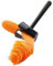 Stalf Carrot Peeler - Cucumbers Spiral Funnel Flower Curler - Spiral Potato Carrot Cutter Slicer Tools for Kitchen, Restaurant Portable Spiral Cucumber Sharpener