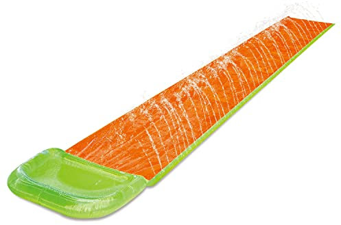 Summer Waves Toboggan à Eau pour Glissade de Jardin, Toboggan Aquatique Rapide, Jeu de Jardin Familial, Piste d'eau, Jeu d'eau, 5,49 M x 79 CM