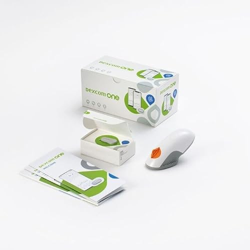 Dexcom ONE Starter Kit (1 Sensor + 1 Transmitter) | Bluetooth Glucose Monitor System | Wireless Meter For Smart Device Use