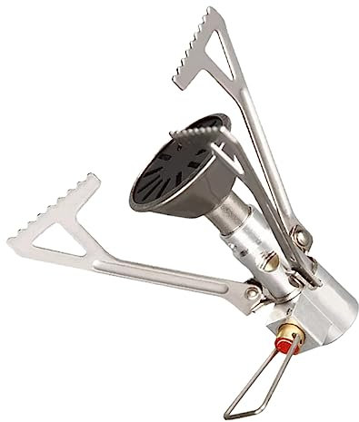 Toddmomy 1 Mini Réchaud De Camping Portable En Acier Inoxydable Avec Anti-fuite